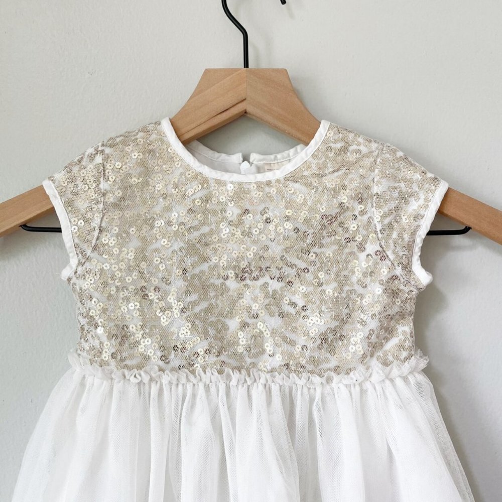 OshKosh Sequin Tulle Dress - Picture 2 of 7